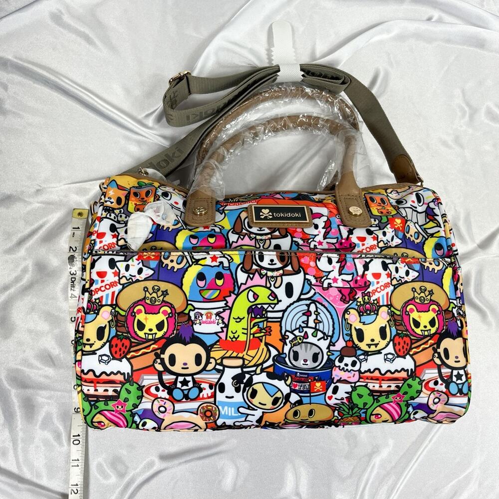 Tokidoki Food Buffet Bowler Bag Purse Vintage Rare Adios Donutella 2015 New